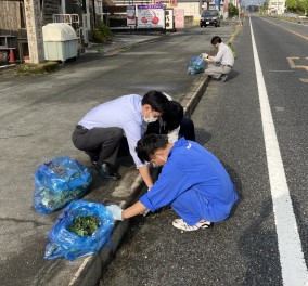 地域の清掃活動に参加してきました！